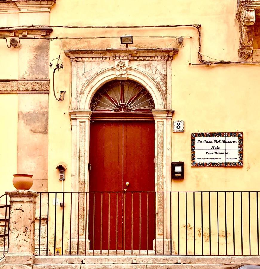 La Casa Del Barocco Hotell Noto Exteriör bild